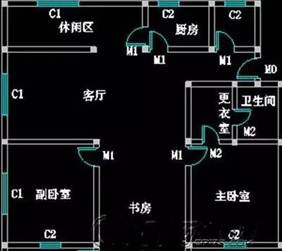 CAD如何按照步驟繪制戶(hù)型圖