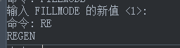 CAD中pl多段線修改線寬卻變成空心的怎么辦？