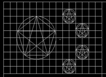 五星紅旗用CAD怎么畫？