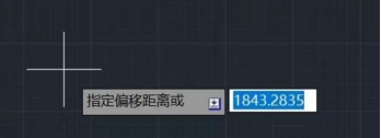 CAD如何通過(guò)兩點(diǎn)確定偏移距離？
