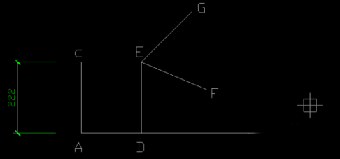 CAD如何根據(jù)規(guī)定度數(shù)繪制彎頭？