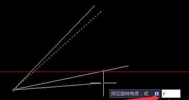 CAD如何通過(guò)指定角度旋轉(zhuǎn)對(duì)象？