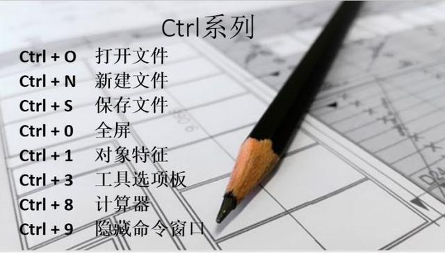 新手福利：清收下這些CAD快捷鍵吧！